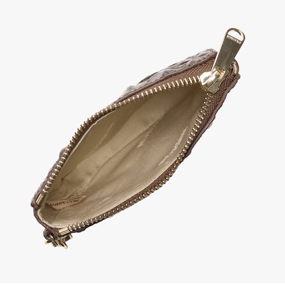 BRAHMIN  Britt coin & cardholder with a soft half-moon silhouette. NWT - Picture 5 of 5